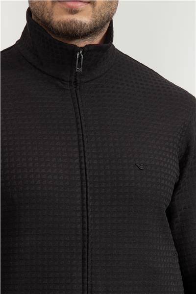 Emporio Armani Erkek Fermuarlı Sweatshirt