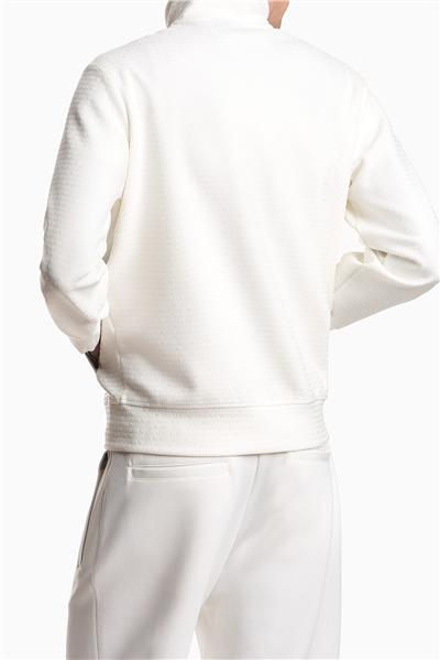 Emporio Armani Erkek Fermuarlı Sweatshirt Çok Renkli