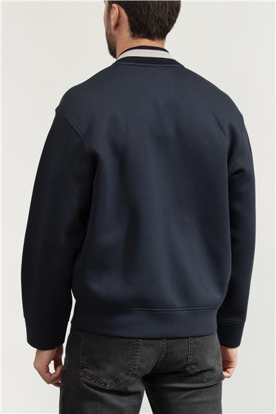 Emporio Armani Erkek Fermuarlı Sweatshirt