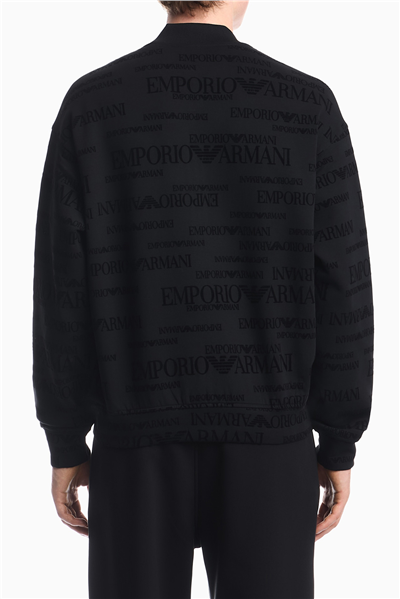 Emporio Armani Erkek Fermuarlı Sweatshirt