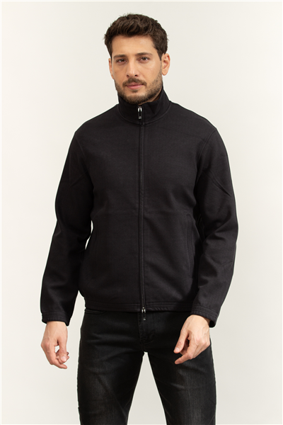 Emporio Armani Erkek Fermuarlı Sweatshirt