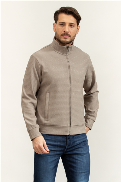 Emporio Armani Erkek Fermuarlı Sweatshirt