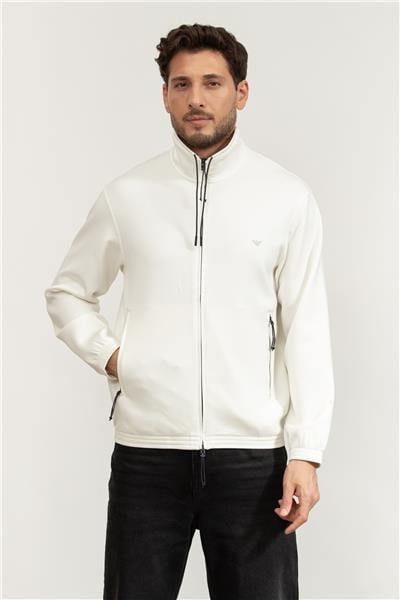 Emporio Armani Erkek Fermuarlı Sweatshirt