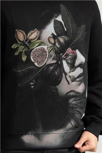 Emporio Armani Erkek Fermuarlı Sweatshirt