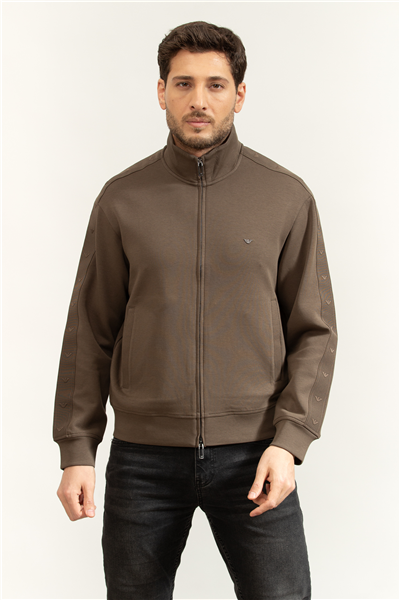 Emporio Armani Erkek Fermuarlı Sweatshirt