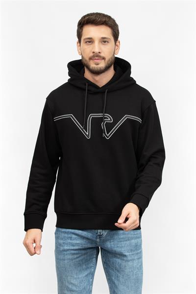 Emporio Armani Erkek Fermuarlı Sweatshirt