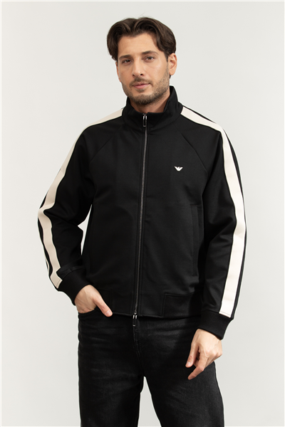 Emporio Armani Erkek Fermuarlı Sweatshirt