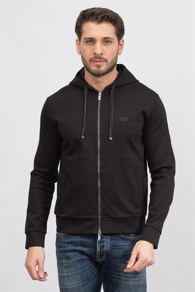 Emporio Armani Erkek Fermuarlı Sweatshirt