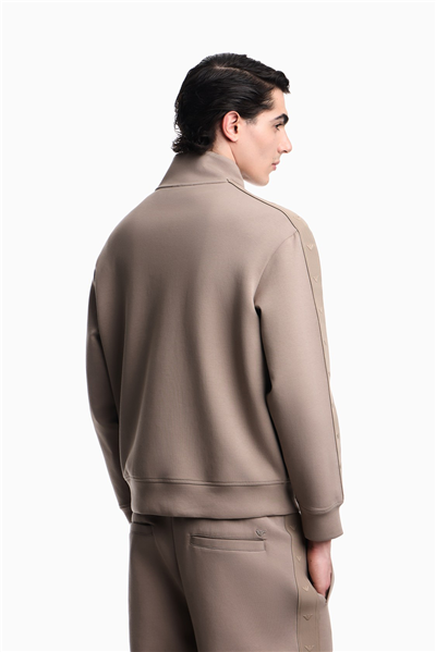 Emporio Armani Erkek Fermuarlı Sweatshirt