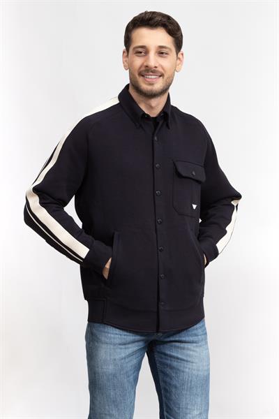 Emporio Armani Erkek Fermuarlı Sweatshirt