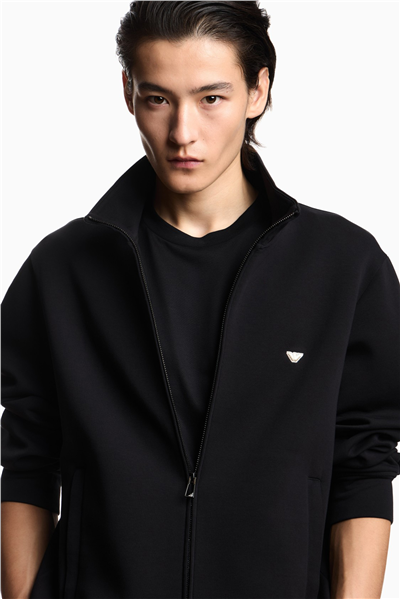 Emporio Armani Erkek Fermuarlı Sweatshirt