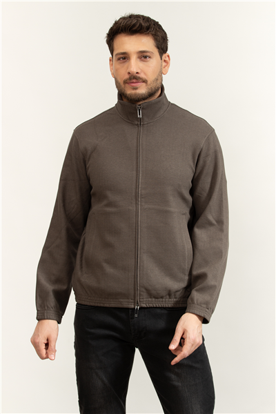 Emporio Armani Erkek Fermuarlı Sweatshirt
