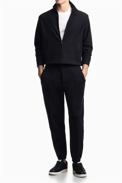 Emporio Armani Erkek Fermuarlı Sweatshirt Çok Renkli