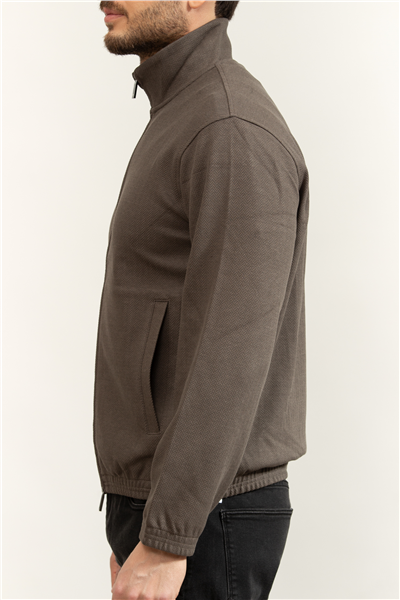Emporio Armani Erkek Fermuarlı Sweatshirt