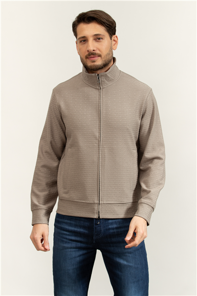 Emporio Armani Erkek Fermuarlı Sweatshirt