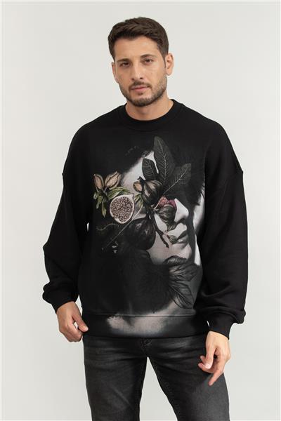 Emporio Armani Erkek Fermuarlı Sweatshirt