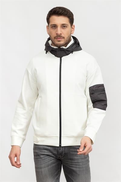 Emporio Armani Erkek Fermuarlı Sweatshirt