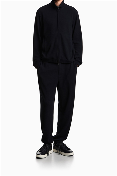 Emporio Armani Erkek Fermuarlı Sweatshirt Lacivert