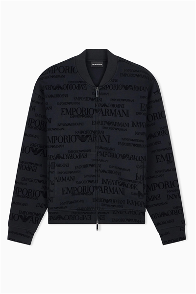 Emporio Armani Erkek Fermuarlı Sweatshirt