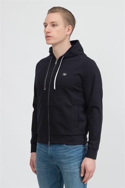 Emporio Armani Erkek Fermuarlı Sweatshirt