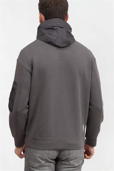 Emporio Armani Erkek Fermuarlı Sweatshirt