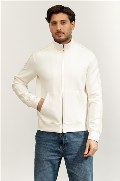 Emporio Armani Erkek Fermuarlı Sweatshirt