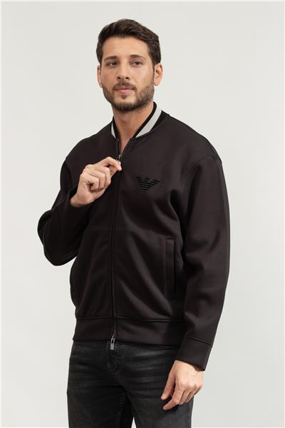 Emporio Armani Erkek Fermuarlı Sweatshirt