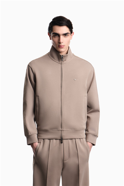 Emporio Armani Erkek Fermuarlı Sweatshirt
