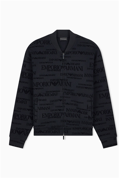 Emporio Armani Erkek Fermuarlı Sweatshirt
