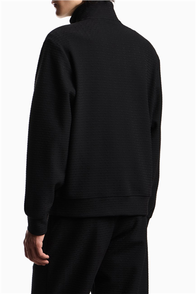 Emporio Armani Erkek Fermuarlı Sweatshirt Çok Renkli