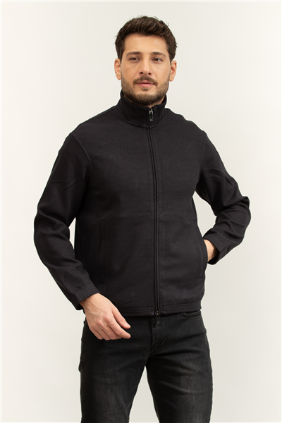 Emporio Armani Erkek Fermuarlı Sweatshirt