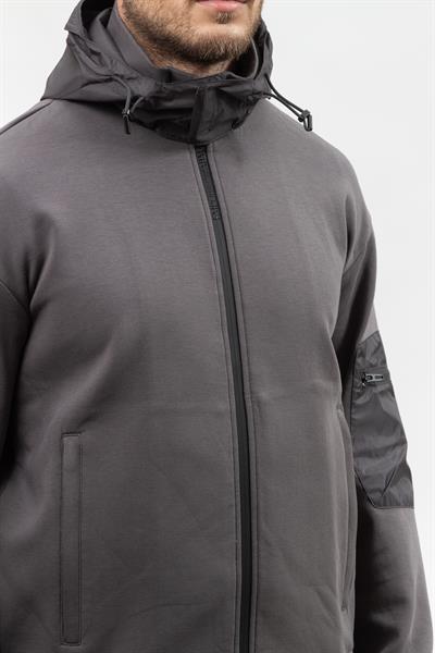 Emporio Armani Erkek Fermuarlı Sweatshirt