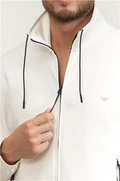 Emporio Armani Erkek Fermuarlı Sweatshirt