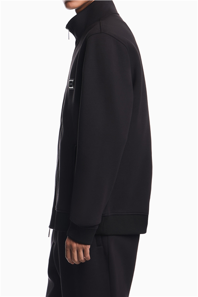 Emporio Armani Erkek Fermuarlı Sweatshirt Siyah
