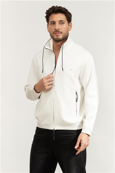 Emporio Armani Erkek Fermuarlı Sweatshirt