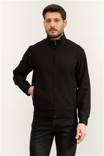 Emporio Armani Erkek Fermuarlı Sweatshirt