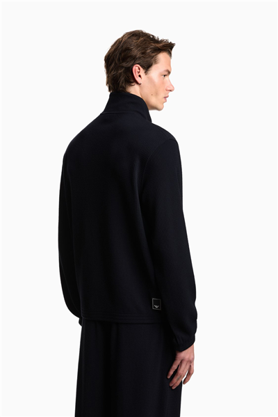 Emporio Armani Erkek Fermuarlı Sweatshirt