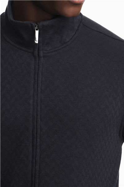 Emporio Armani Erkek Fermuarlı Sweatshirt