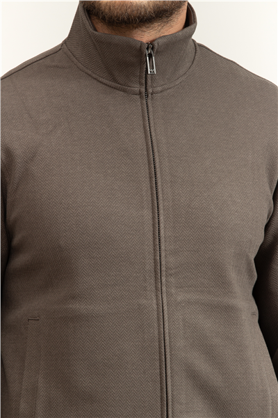Emporio Armani Erkek Fermuarlı Sweatshirt