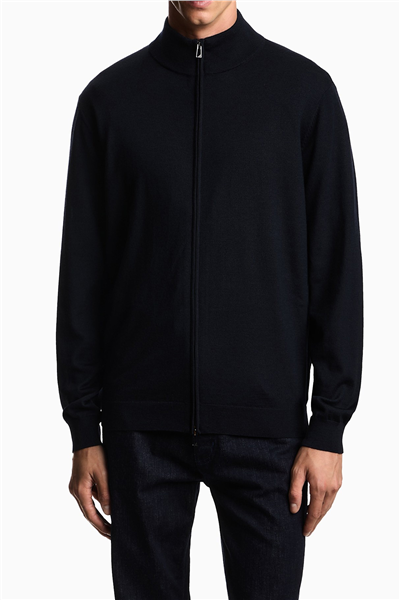 Emporio Armani Erkek Hırka Lacivert