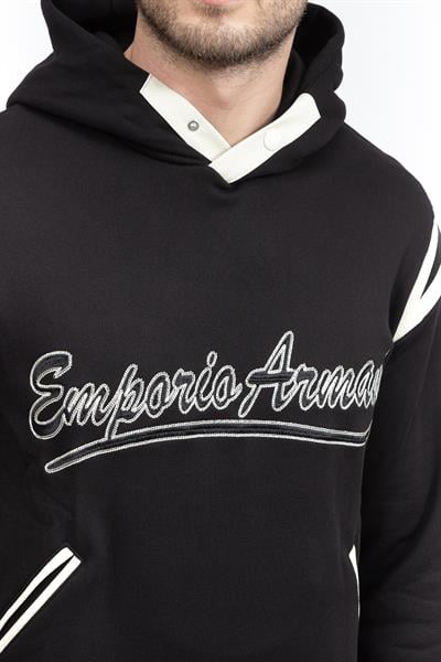 Emporio Armani Erkek Kapüşonlu Sweatshirt