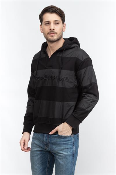 Emporio Armani Erkek Kapüşonlu Sweatshirt