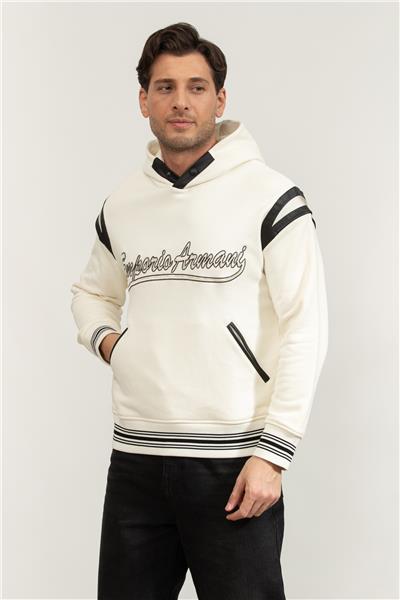 Emporio Armani Erkek Kapüşonlu Sweatshirt