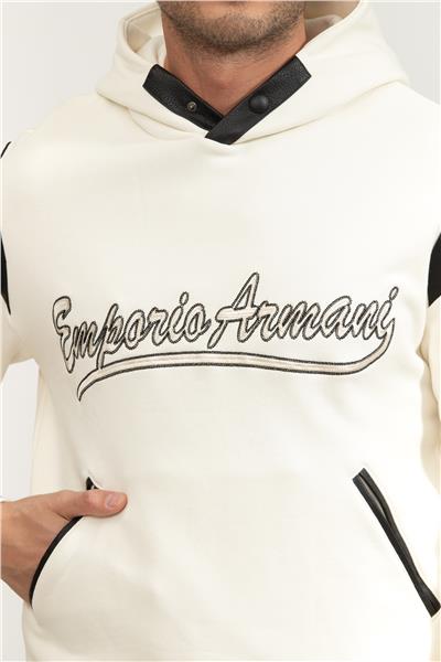 Emporio Armani Erkek Kapüşonlu Sweatshirt