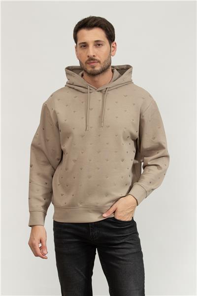Emporio Armani Erkek Kapüşonlu Sweatshirt