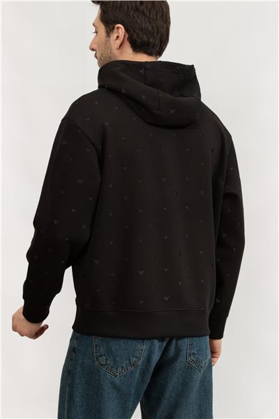 Emporio Armani Erkek Kapüşonlu Sweatshirt