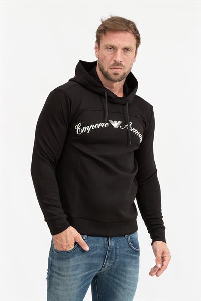 Emporio Armani Erkek Kapüşonlu Sweatshirt