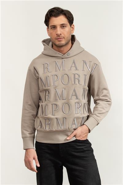 Emporio Armani Erkek Kapüşonlu Sweatshirt