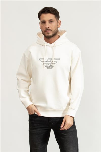 Emporio Armani Erkek Kapüşonlu Sweatshirt