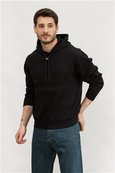 Emporio Armani Erkek Kapüşonlu Sweatshirt